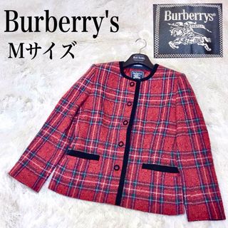 超歓迎好評 ヤフオク! - Burberrys バーバリーズ ジャケット 羊毛 茶色