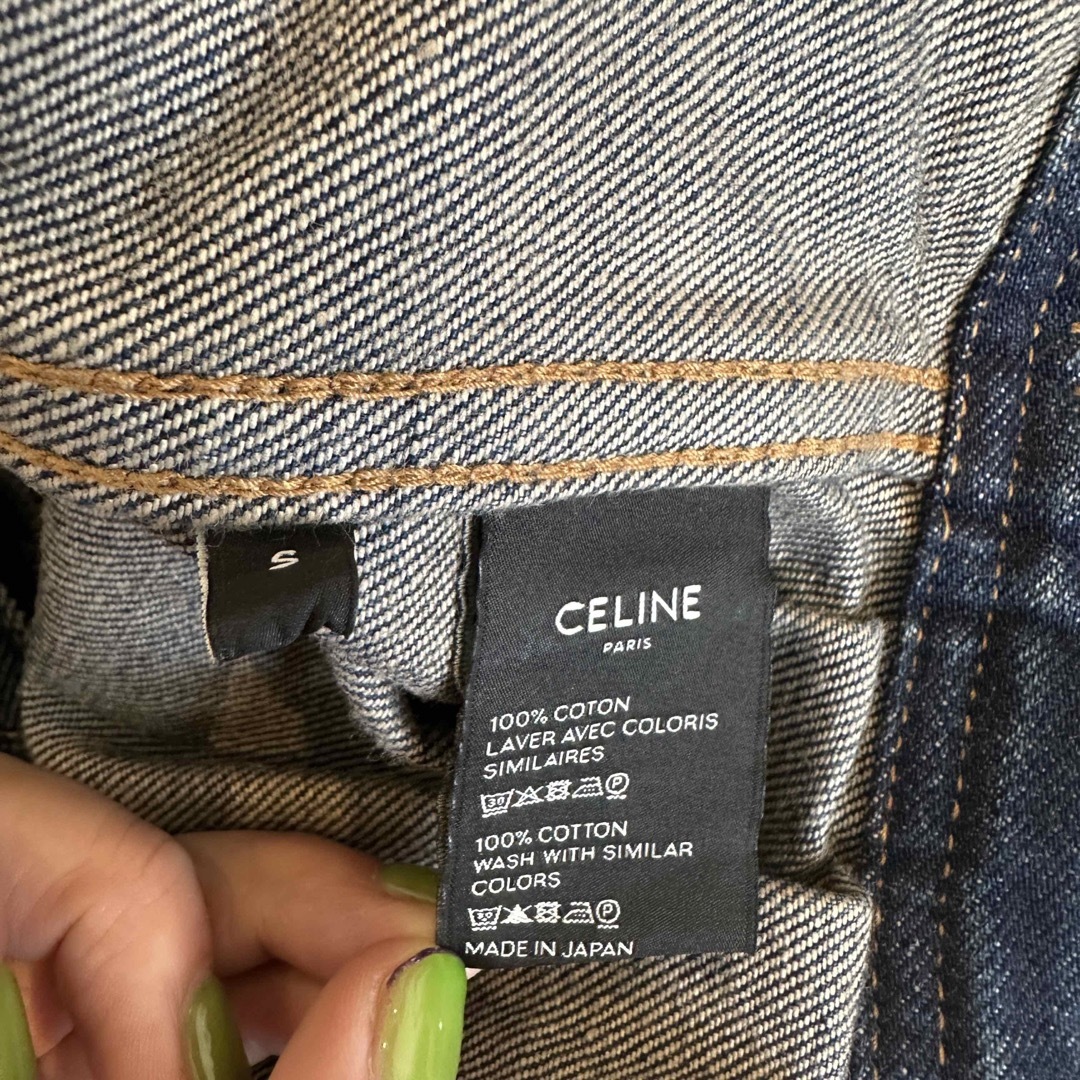 celine(セリーヌ)の試着のみ未使用CELINE2019年デニムベストS レディースのトップス(ベスト/ジレ)の商品写真