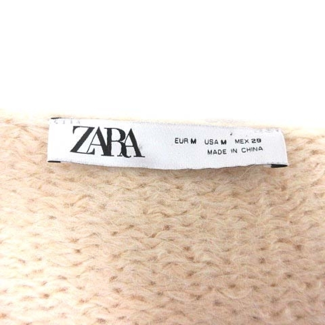 ZARA(ザラ)のZARA ニット セーター 長袖 アルパカ混 M アイボリー 白 ■MO レディースのトップス(ニット/セーター)の商品写真