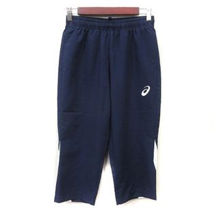 アシックス(asics)のアシックス クロップドパンツ M 紺 ネイビー /YI(その他)