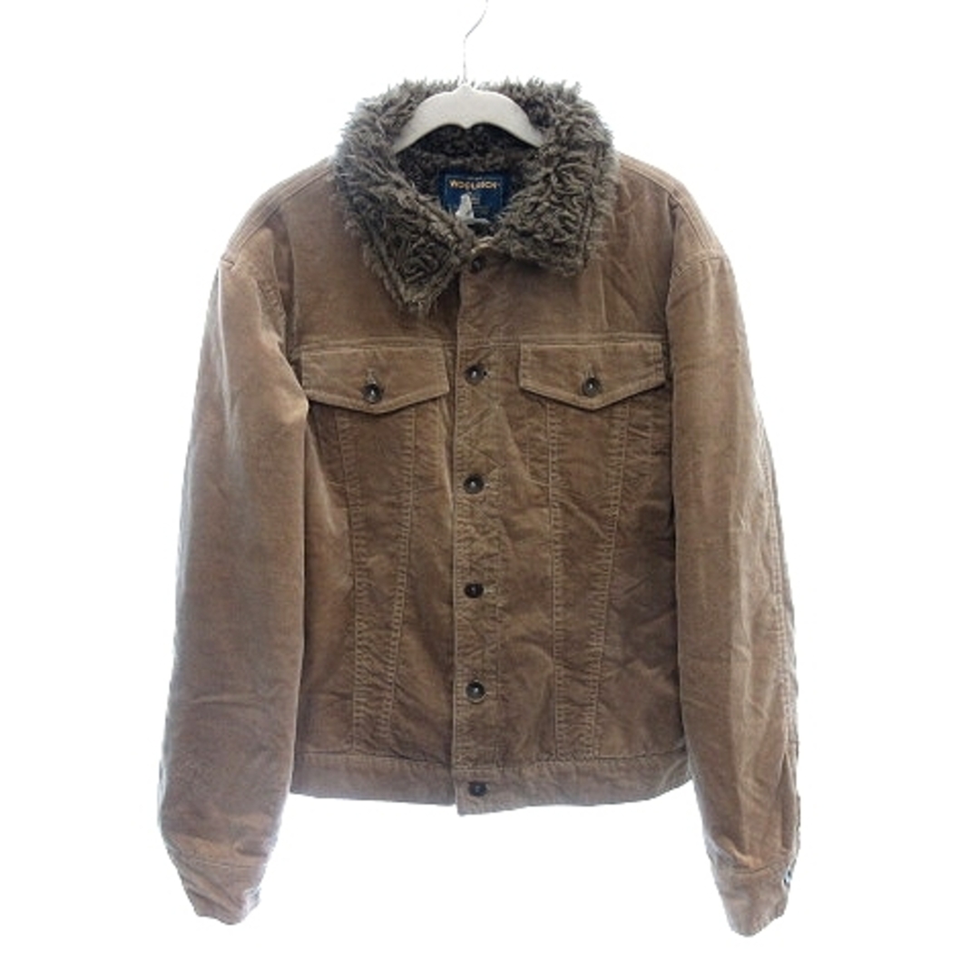 WOOLRICH - ウールリッチ ステンカラージャケット フェイクファー