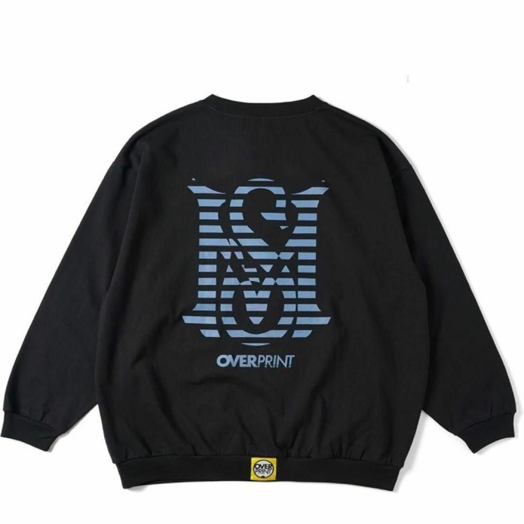 黒L OVERPRINT x MFC STORE L/S TEE 古塔つみ