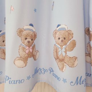 mezzo piano - 643【130】メゾピアノ マリンくま セーラーカラーピース