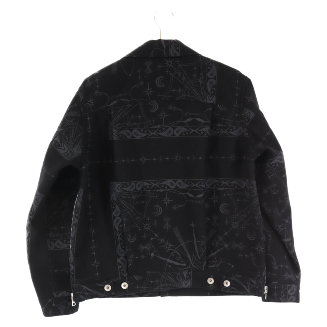 Sacai サカイ 20AW×Dr.Woo bandana print blouson ドクターウー