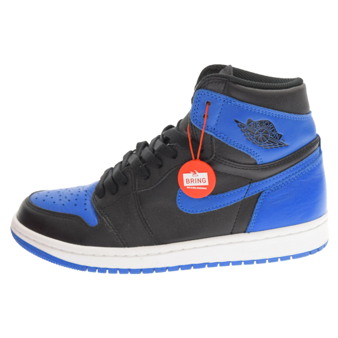 NIKE ナイキ AIR JORDAN 1 RETRO HIGH OG ROYAL エアジョーダン1 レトロ ハイ オリジナル ロイヤル ハイカットスニーカー ブルー/ブラック US7.5/25.5cm 555088-007