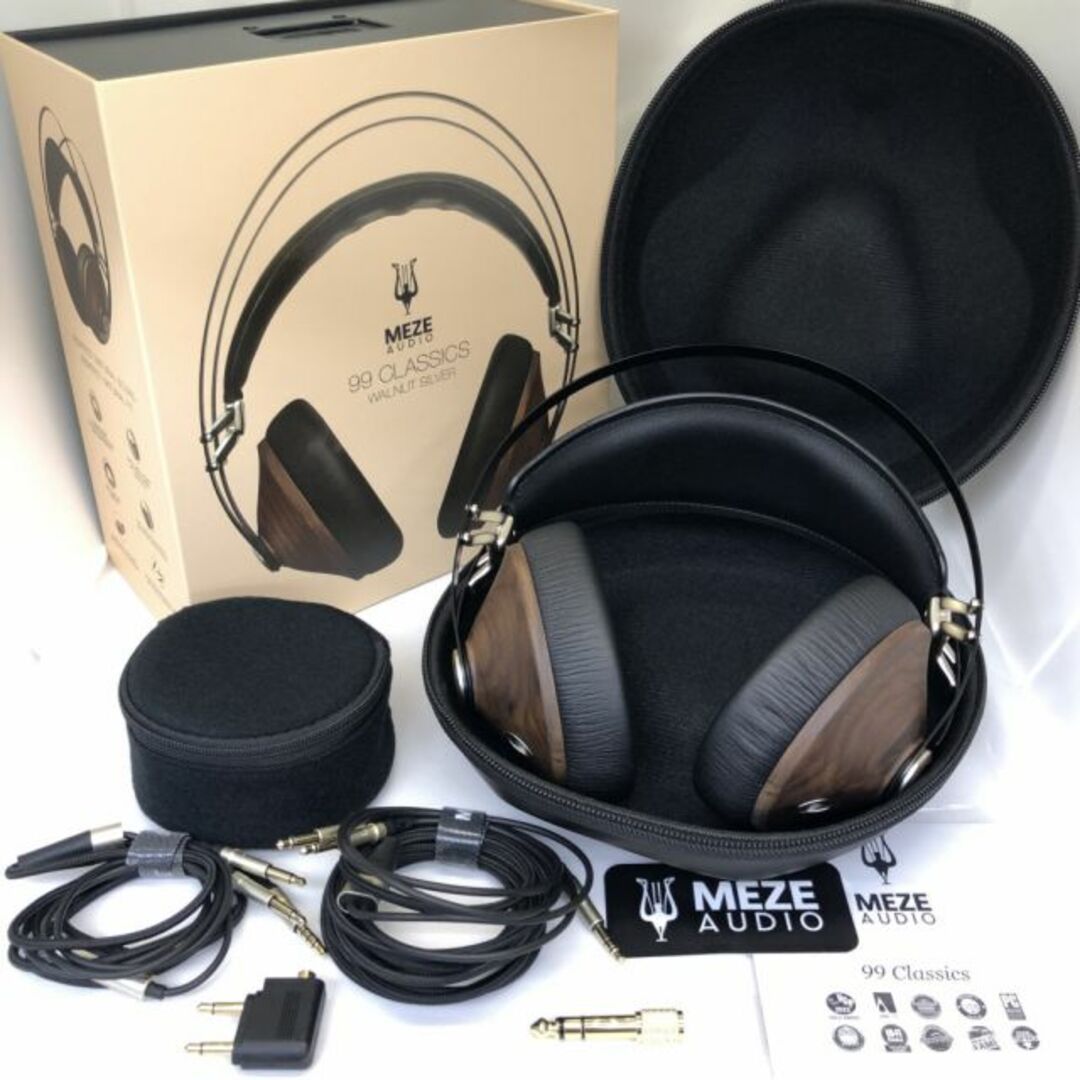 MEZE AUDIO M99C-WS-J ヘッドホン ウォールナットシルバー-