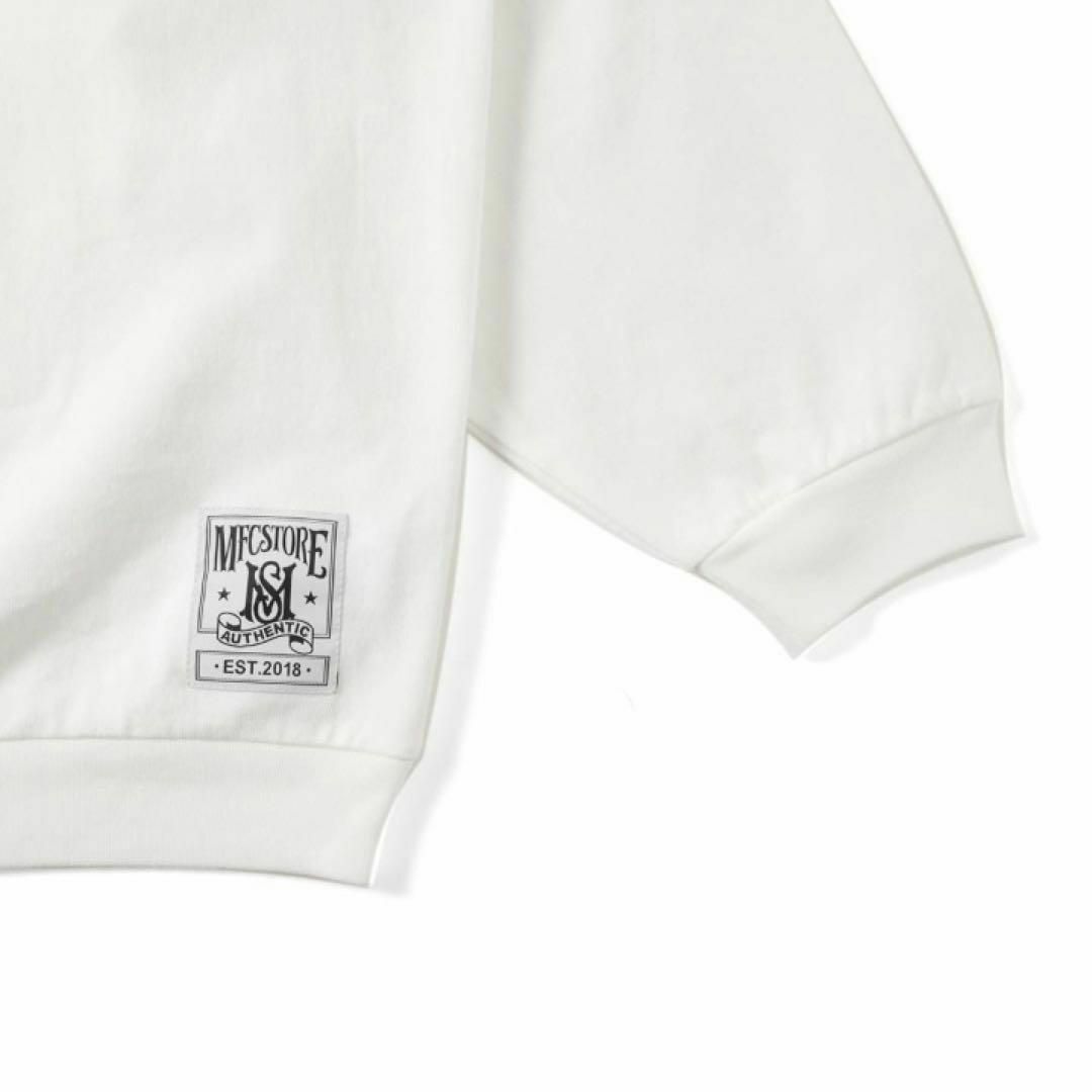白XL OVERPRINT x MFC STORE L/S TEE 古塔つみ
