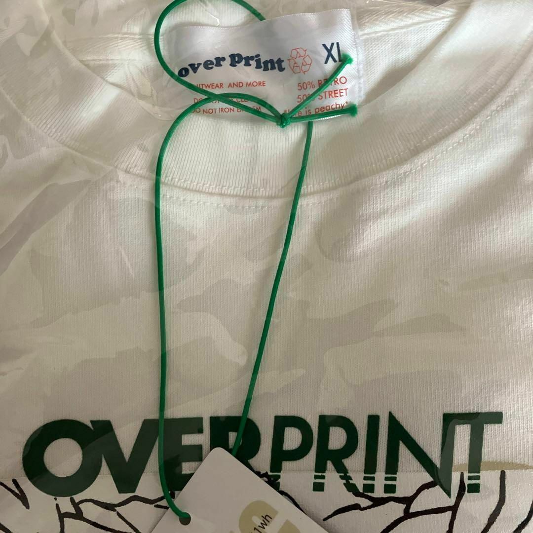 【限定】OVERPRINT x MFC STORE コラボスウェット白 古塔つみ