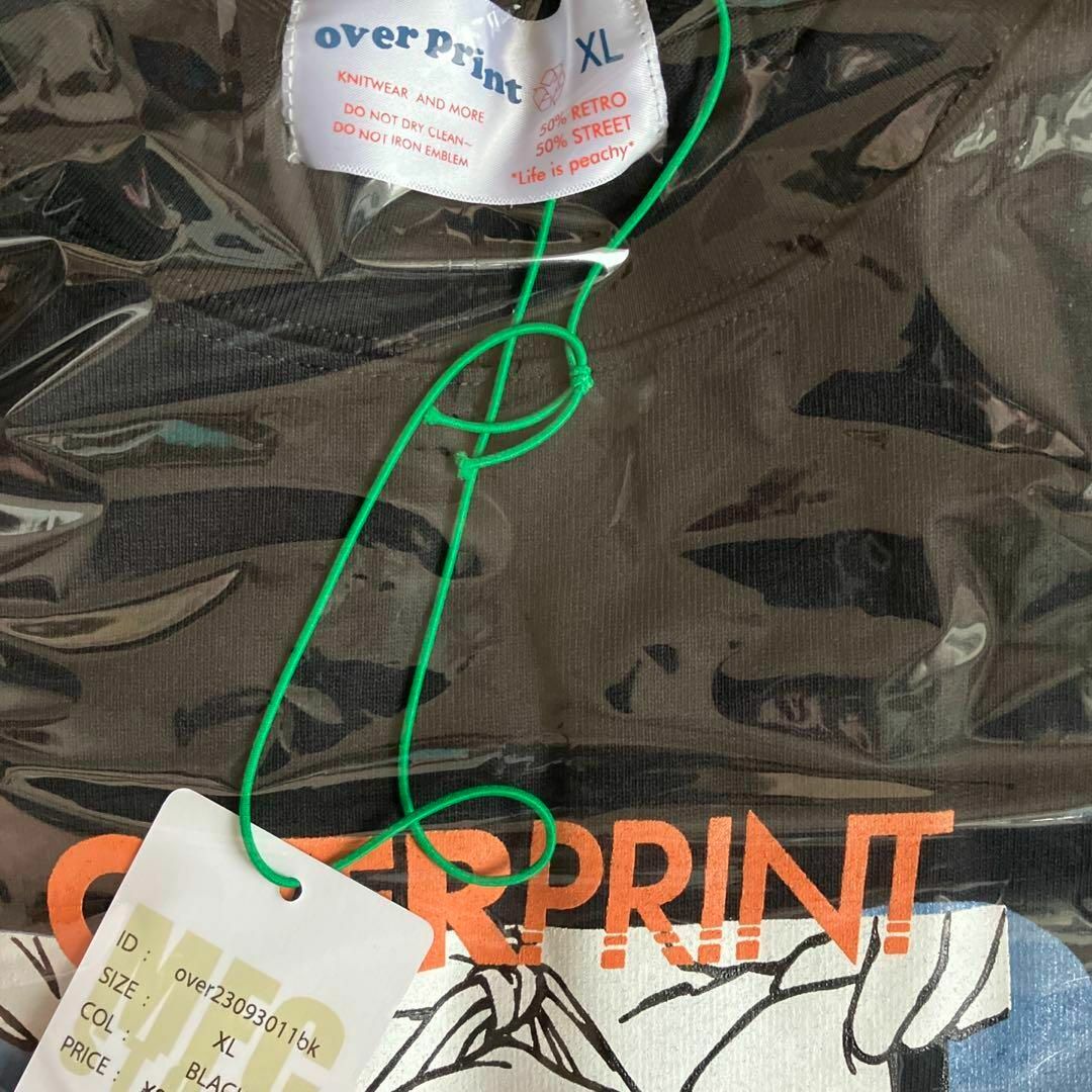 黒XL OVEPRINT x MFC STORE L/S TEE 古塔つみの通販 by riko's shop