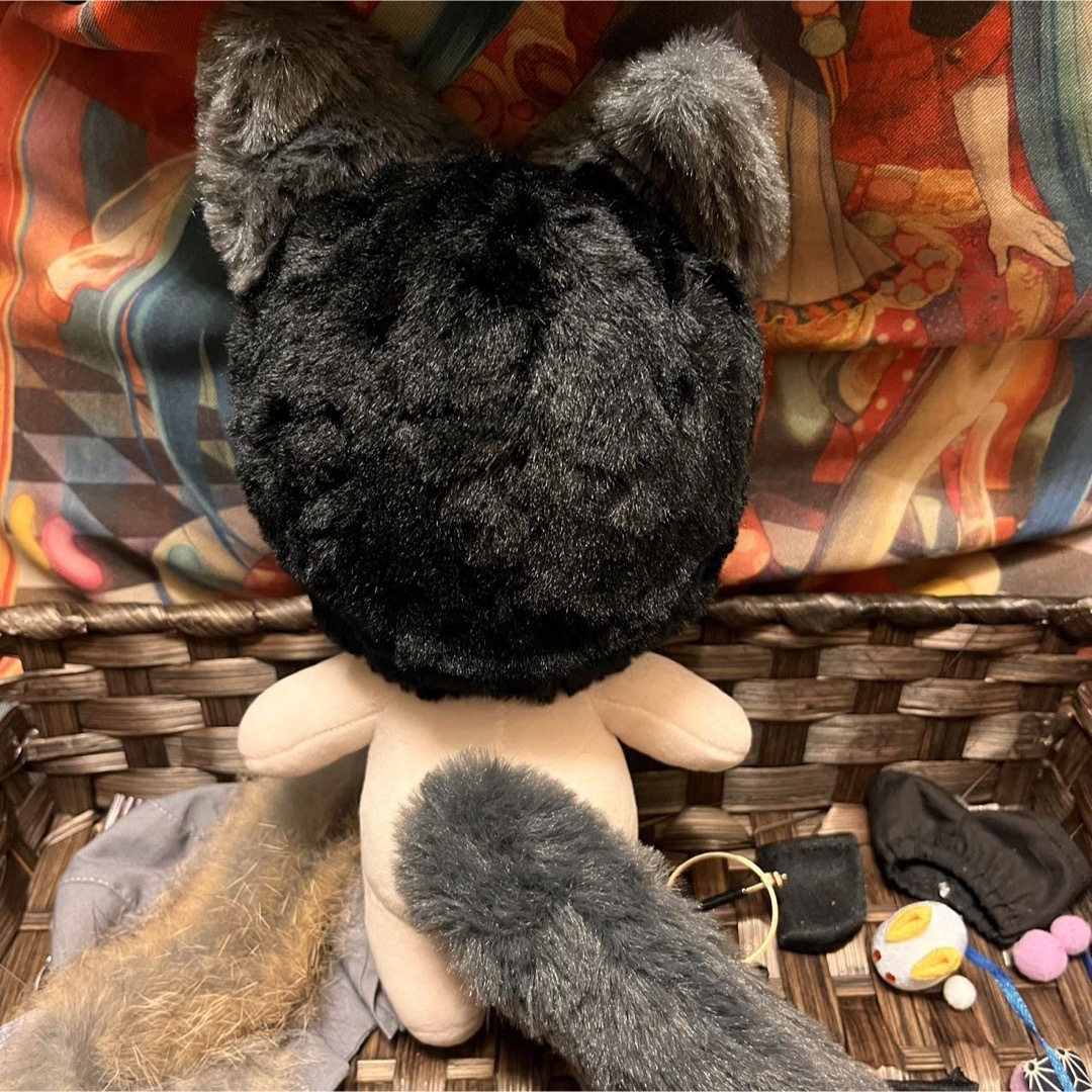 ハイキュー!!佐久早聖臣 ぬいぐるみ 着せ替え 20cm 耳しっぽの ハイキュー!!佐久早聖臣 ぬいぐるみ 着せ替え 20cm 耳しっぽの