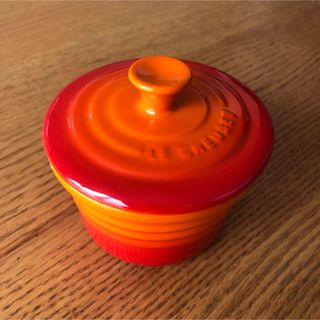 ルクルーゼ(LE CREUSET)のル・クルーゼ　蓋付き丸型　ラムカン(食器)