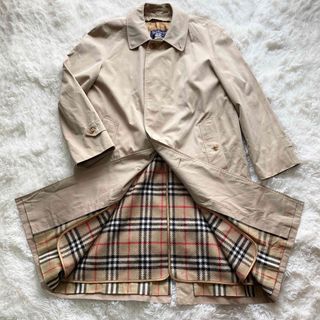 BURBERRY - バーバリー ステンカラー ロング コート ライナー付 ノバ