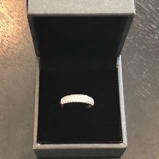 ダイヤモンド　THJ 0.5ct K18 THJ「美」金　パヴェリング 指輪