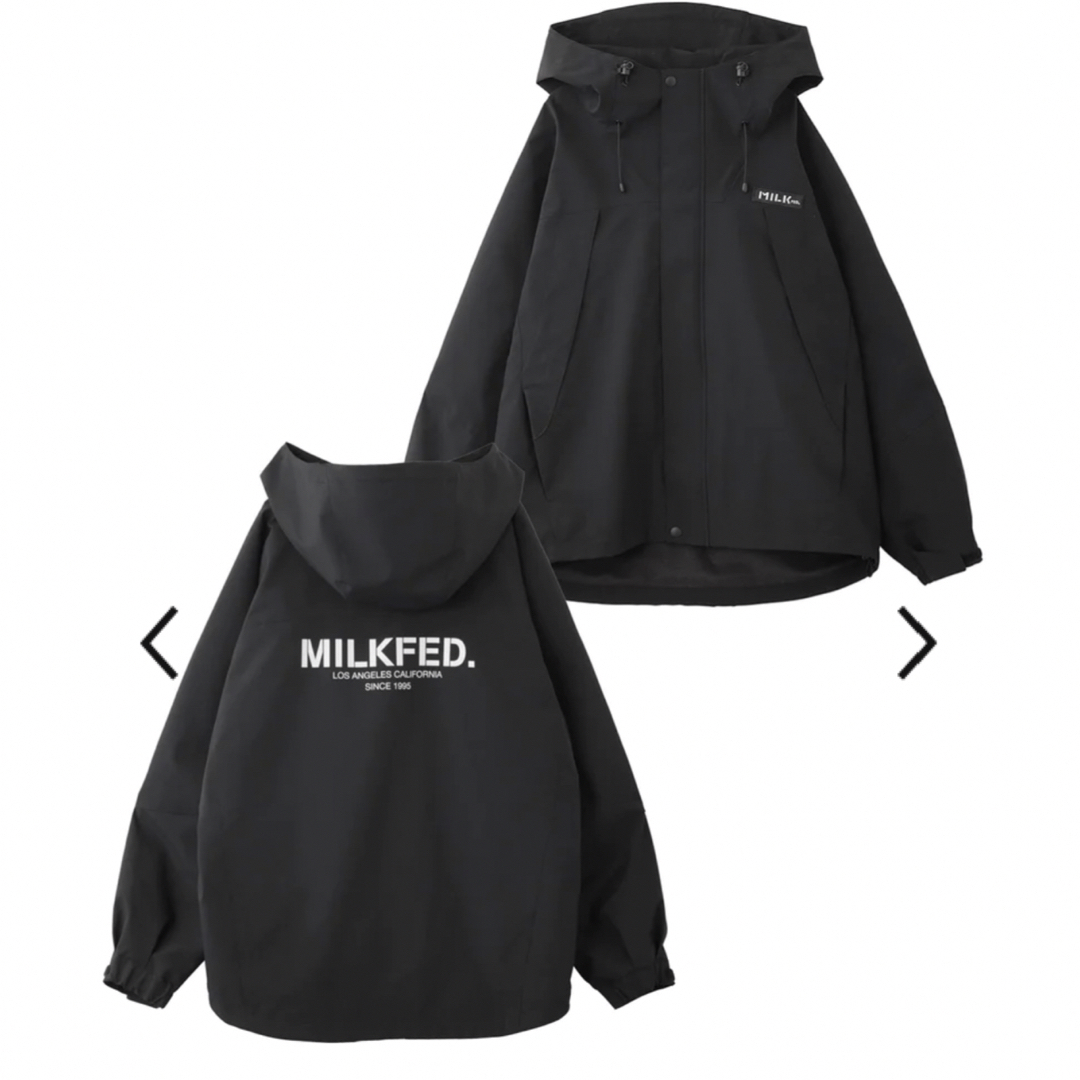 LOGO MOUNTAIN PARKA MILKFED ミルクフェド ナイロン   ナイロンジャケット