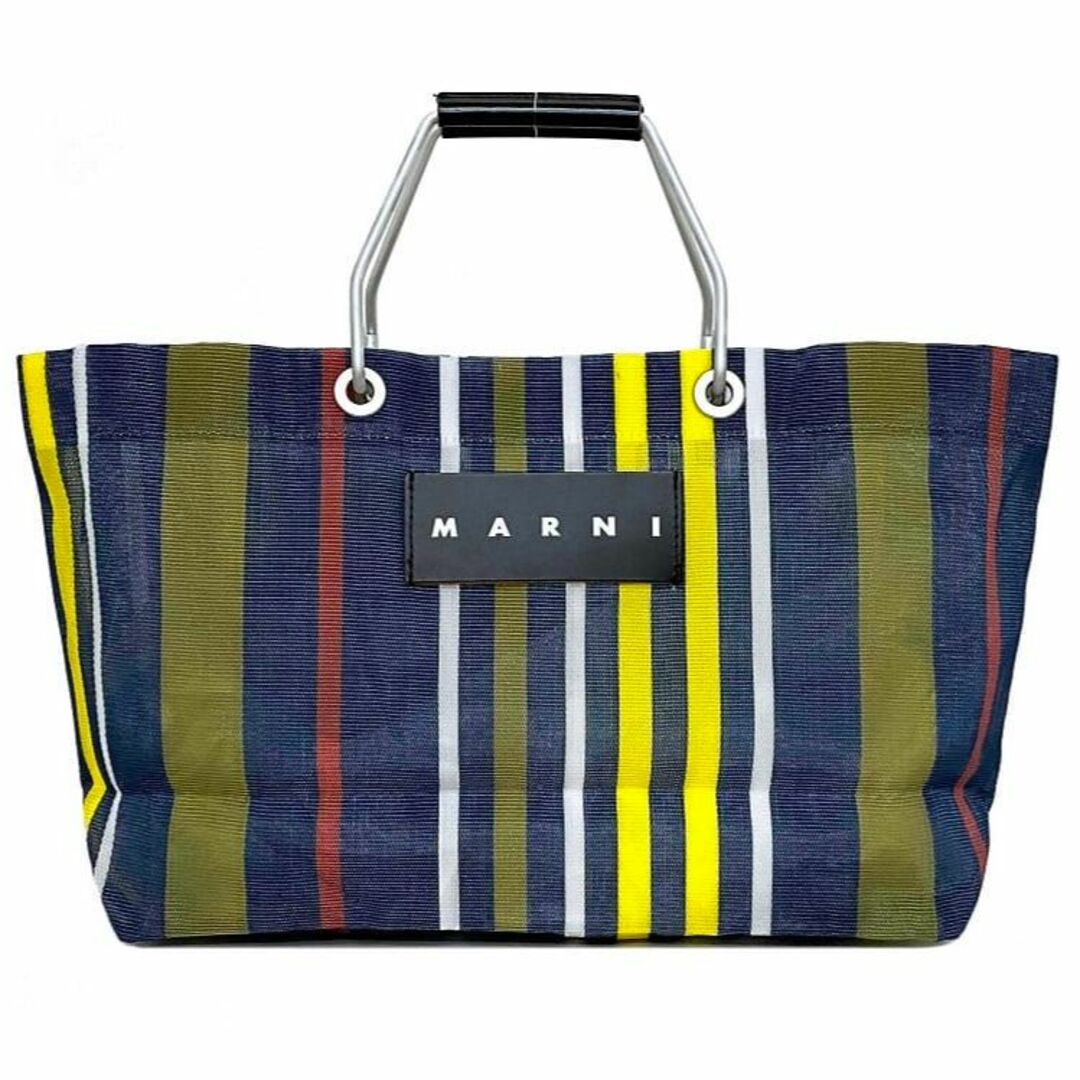 MARNI マルニ トートバック 紺・イエロー