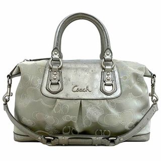 【新品】コーチ バッグ ハンドバッグ COACH ミニシグネチャー ミリー サッチェル 2WAY 斜め掛け CE637 SVVS5(チョーク×グレイシャーホワイト)アウトレット レディース