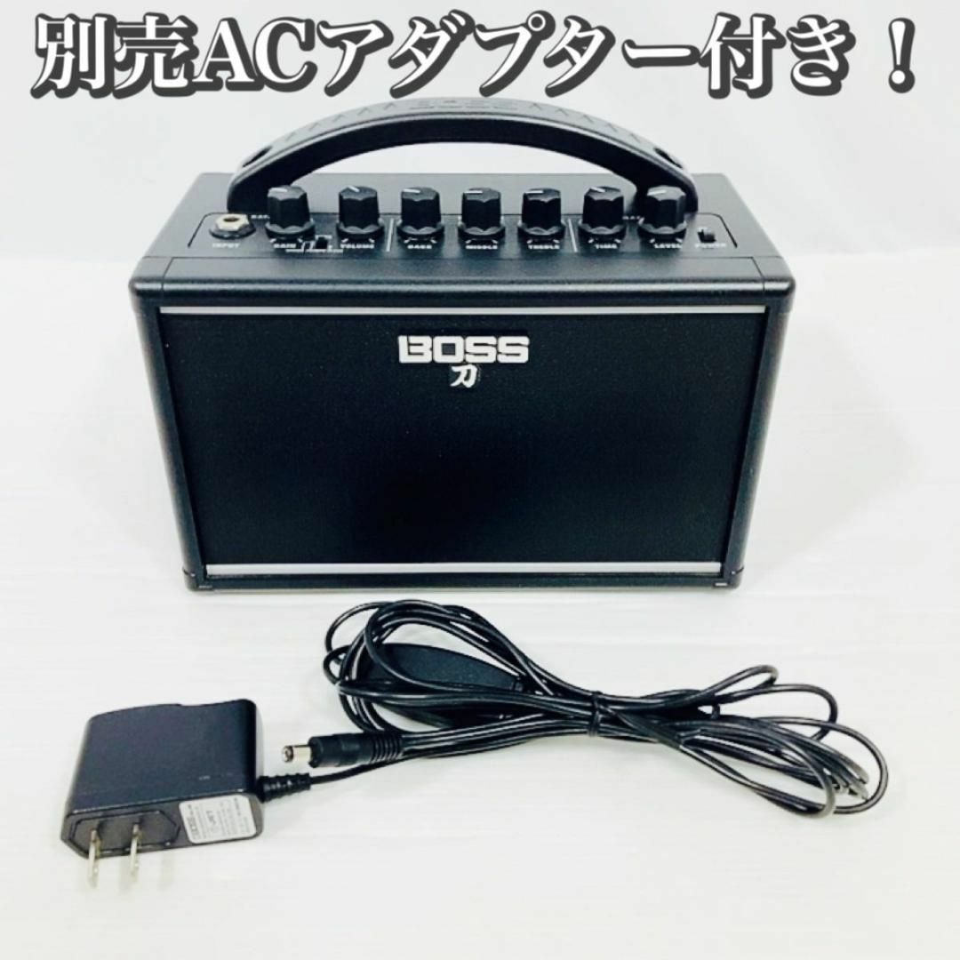 BOSS　ボス　KATANA　MINI　カタナ　ギターアンプ　電池駆動　美品