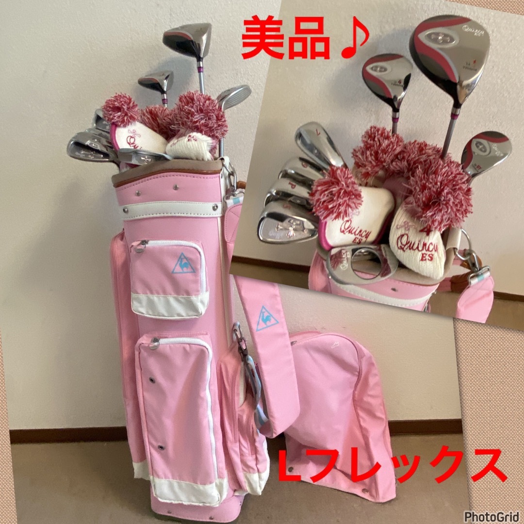 人気‼️【美品】レディース ゴルフクラブセット／女性用／キャディバッグ付き | フリマアプリ ラクマ