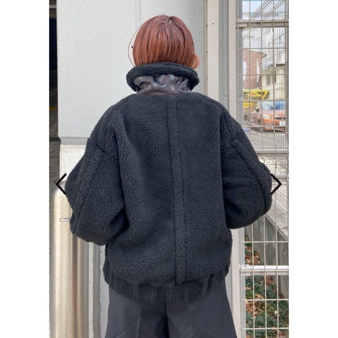 LOGO COLLAR BOA JACKET MILKFED ミルクフェド 9