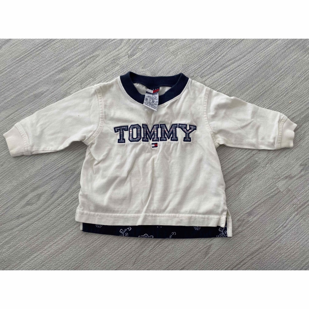 TOMMY 3-6m 長袖 キッズ/ベビー/マタニティのベビー服(~85cm)(Ｔシャツ)の商品写真