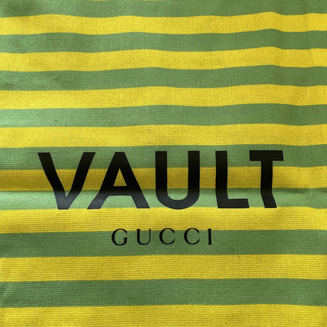 Gucci(グッチ)のGucci グッチ　vault  ノベルティ ロゴトートバッグ新品 レディースのバッグ(トートバッグ)の商品写真