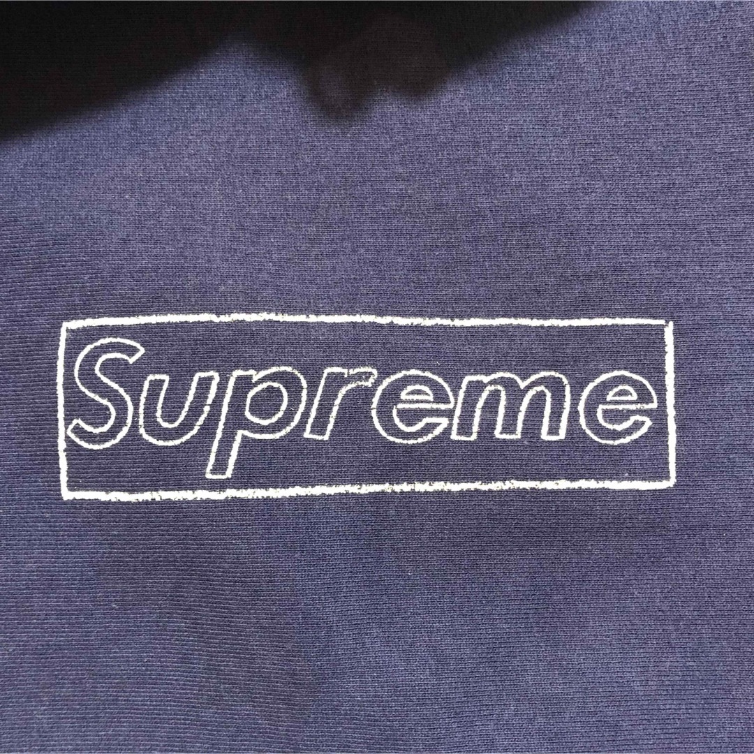 Supreme - Supreme KAWS Chalk Logo Hoodedの通販 by tak's shop