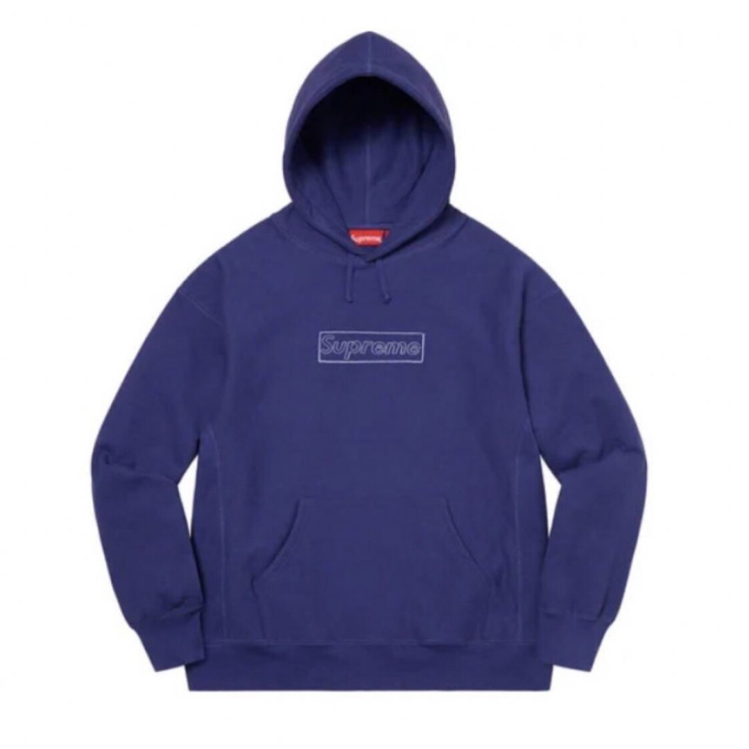 Supreme KAWS Chalk Logo Hooded