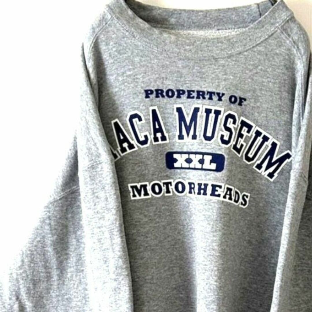 AACA ミュージアム モーターヘッズ スウェット 2XL グレー灰色