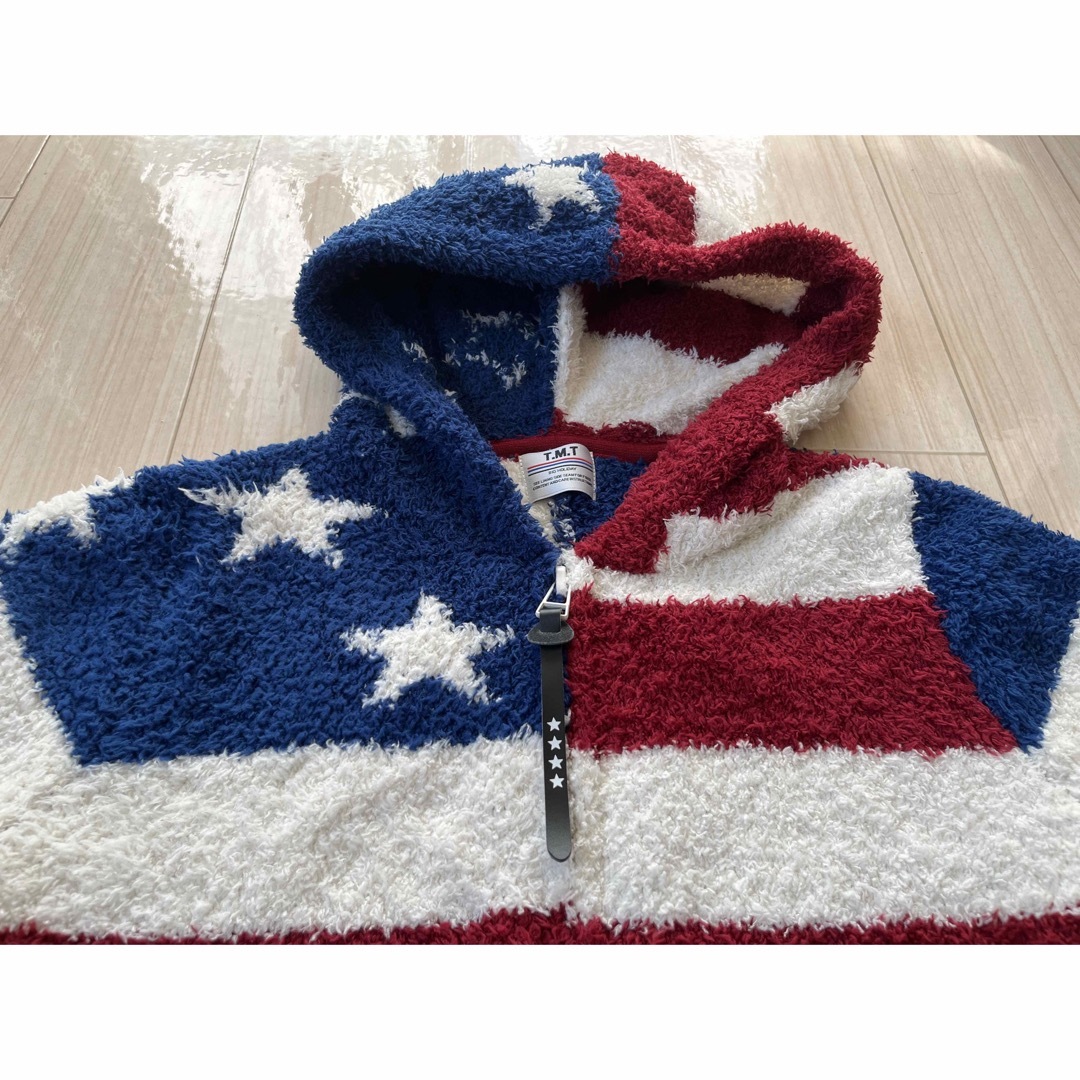 TMT SHAGGY BOA US FLAG KNIT PARKA 3