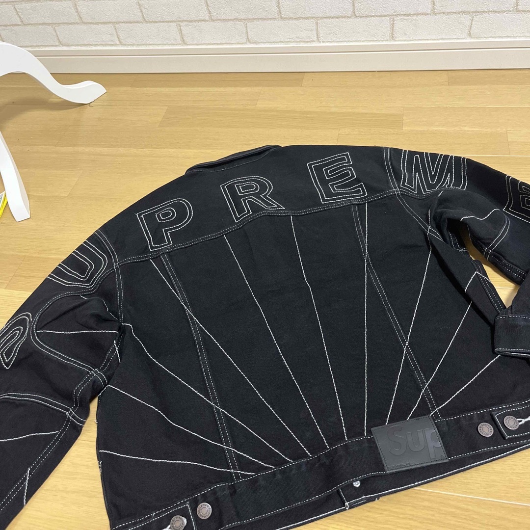 supreme シュプリーム 本物 新品 2023aw ロゴ刺繍 Gジャン - Gジャン