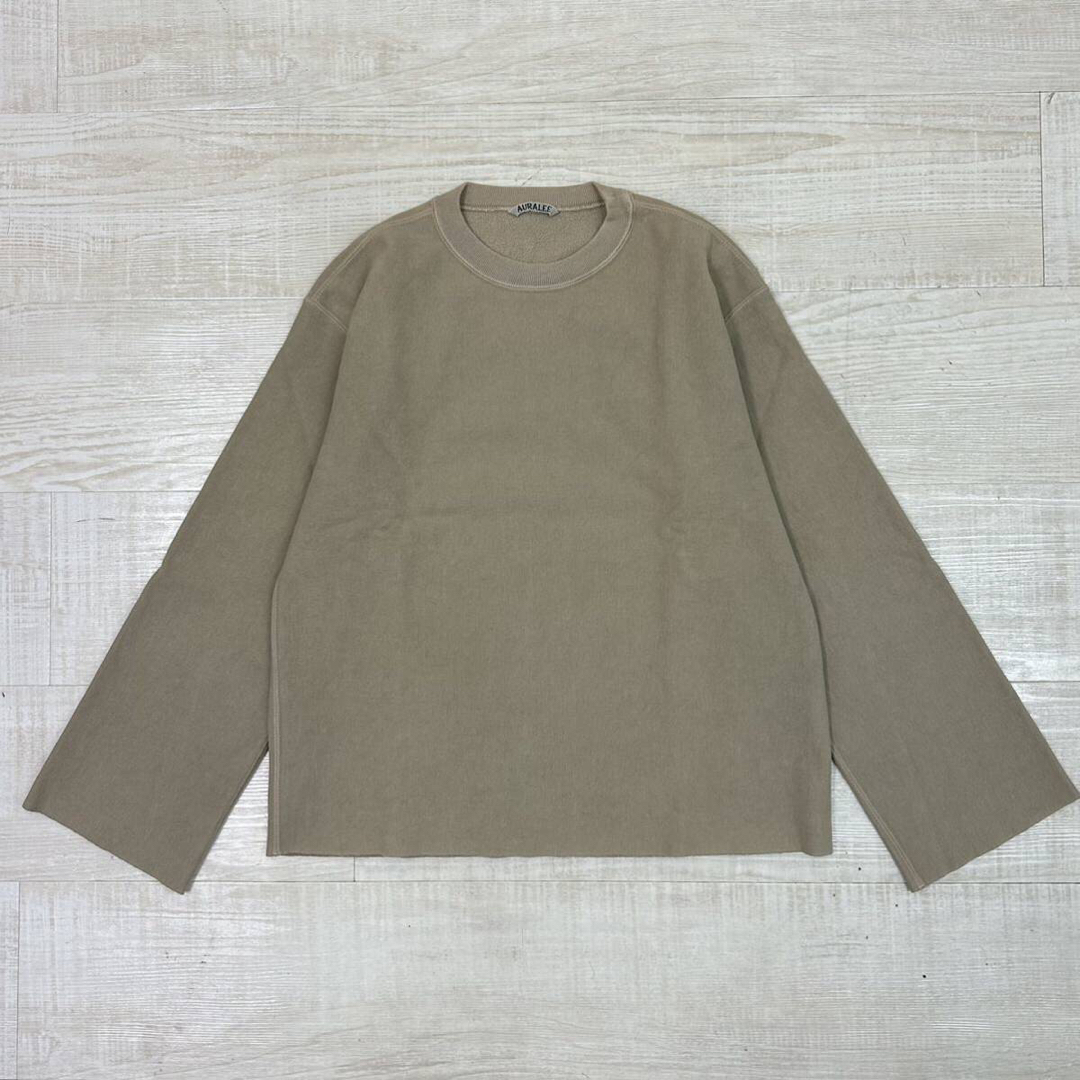 AURALEE - 20aw AURALEE オーバーサイズ カットオフ スウェット プル