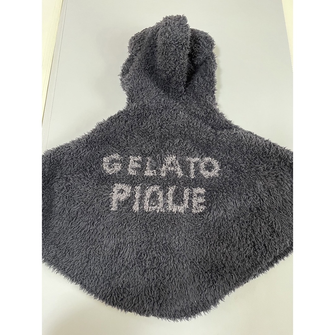 gelato pique(ジェラートピケ)のジェラートピケ　ポンチョ キッズ/ベビー/マタニティのキッズ/ベビー/マタニティ その他(その他)の商品写真