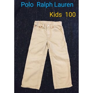 ポロラルフローレン(POLO RALPH LAUREN)のPolo by Ralph Lauren　ベージュストレッチジーンズ　100cm(パンツ/スパッツ)