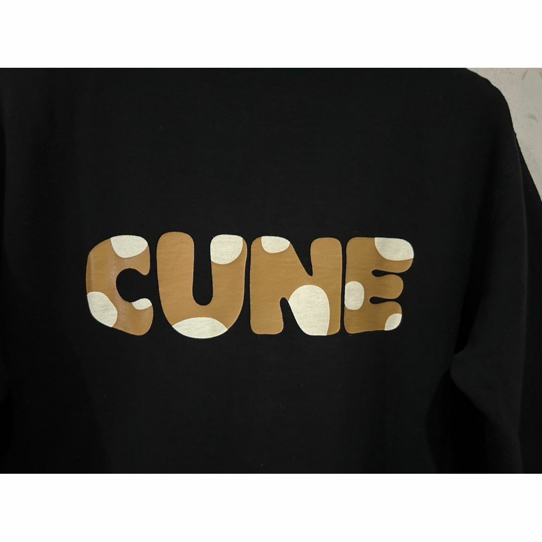 CUNE - *キューン CUNE うさぎ ロゴ ダブルジップパーカー Mの CUNE - *キューン CUNE うさぎ ロゴ ダブルジップパーカー Mの