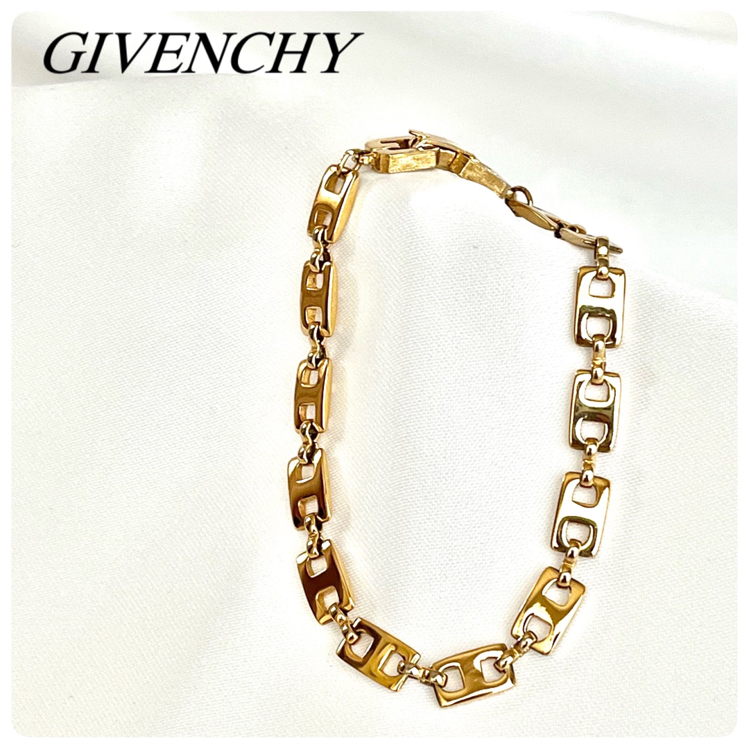 GIVENCHY - 極美品✨GIVENCHY ブレスレット ゴールド G ロゴ