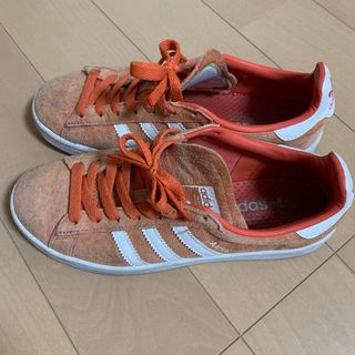 アディダス(adidas)のお値下げ★adidas campus  オレンジ　23cm(スニーカー)