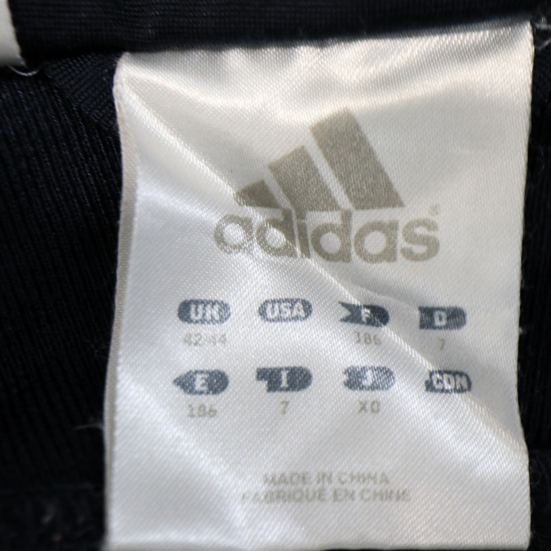adidas アディダス トラックジャケット ジャージ ワンポイントロゴ ライン スポーツ ホワイト (メンズ UK 42/44)   O4354 5