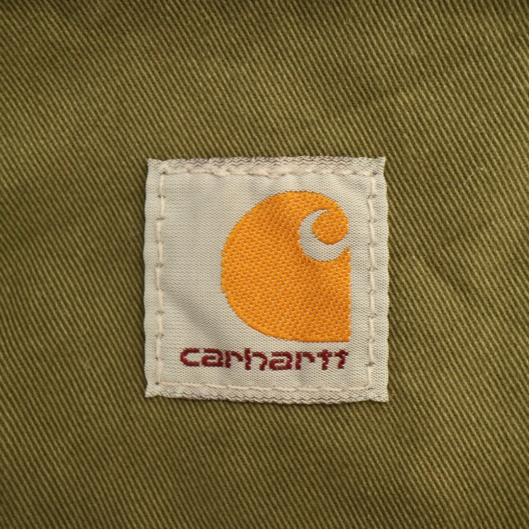 carhartt(カーハート)の新品タグ付き Carhartt カーハート コットン地 ペインター パンツ ワーク グリーン (メンズ 30×30) 中古 古着 O4364 メンズのパンツ(その他)の商品写真