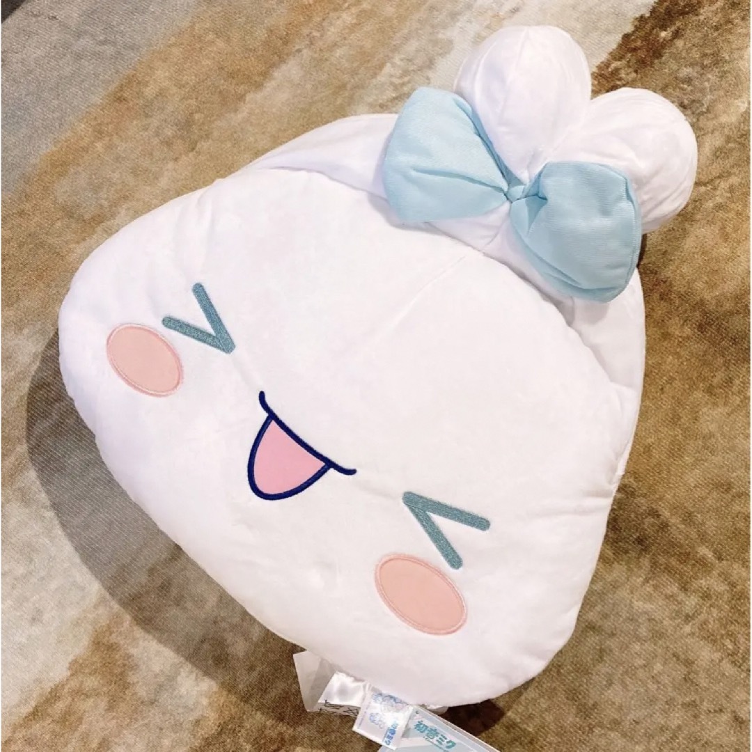 初音ミク×シナモロール みにぬいぐるみ プレミアムフェイスクッション