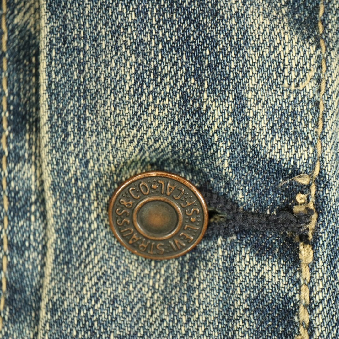 Levi's リーバイス 70589 トラッカージャケット Gジャン デニムジャケット アメカジ インディゴ (メンズ M)   O4371 5