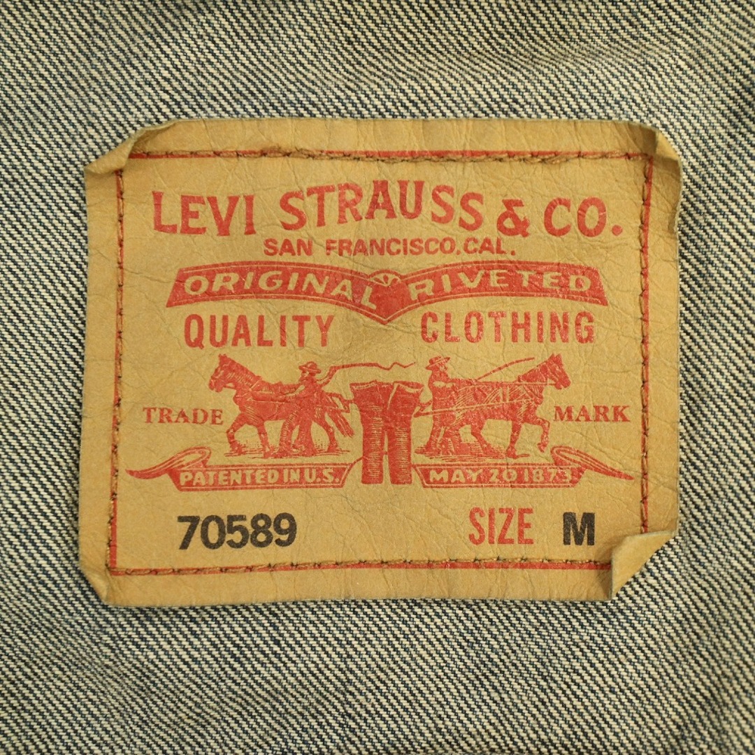 Levi's リーバイス 70589 トラッカージャケット Gジャン デニムジャケット アメカジ インディゴ (メンズ M)   O4371 9