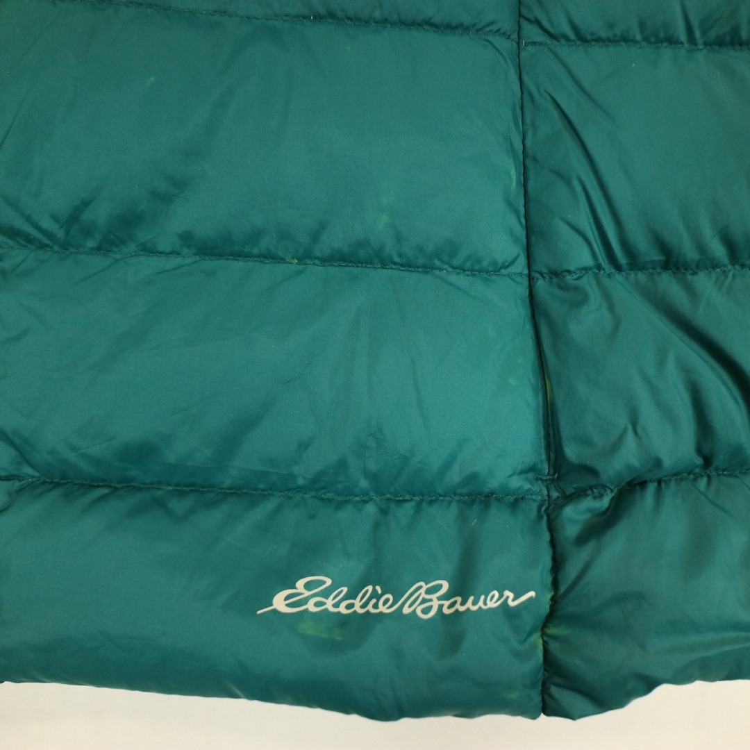 Eddie Bauer エディーバウアー ダウンジャケット アウトドア キャンプ アウター 防寒 登山 グリーン (レディース XL)   O4374