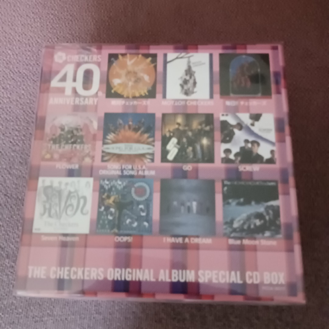チェッカーズ40thAnniversaryオリジナルアルバムスペシャルCDBOX