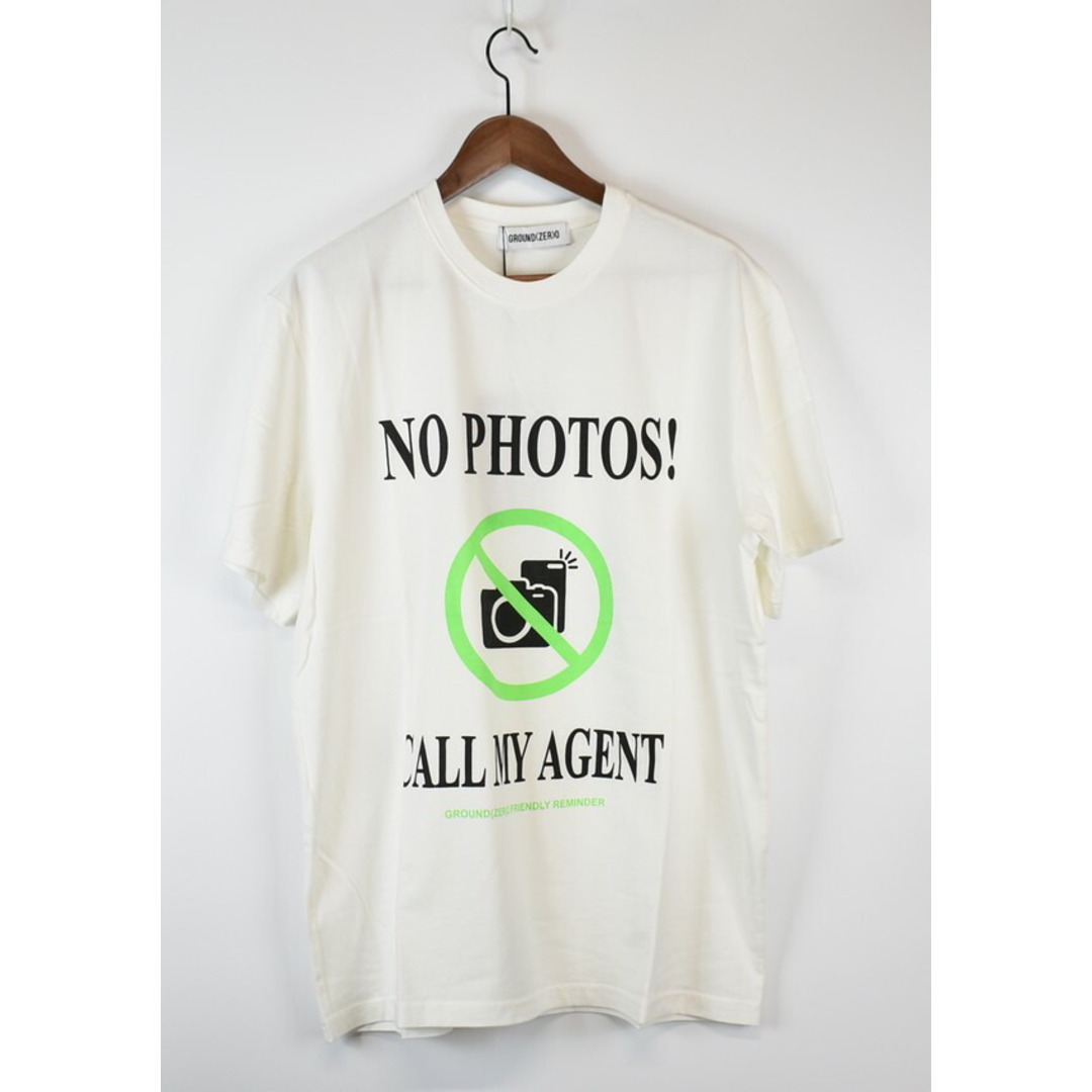 グラウンドゼロ　20SS　NO PHOTOSプリントTシャツ