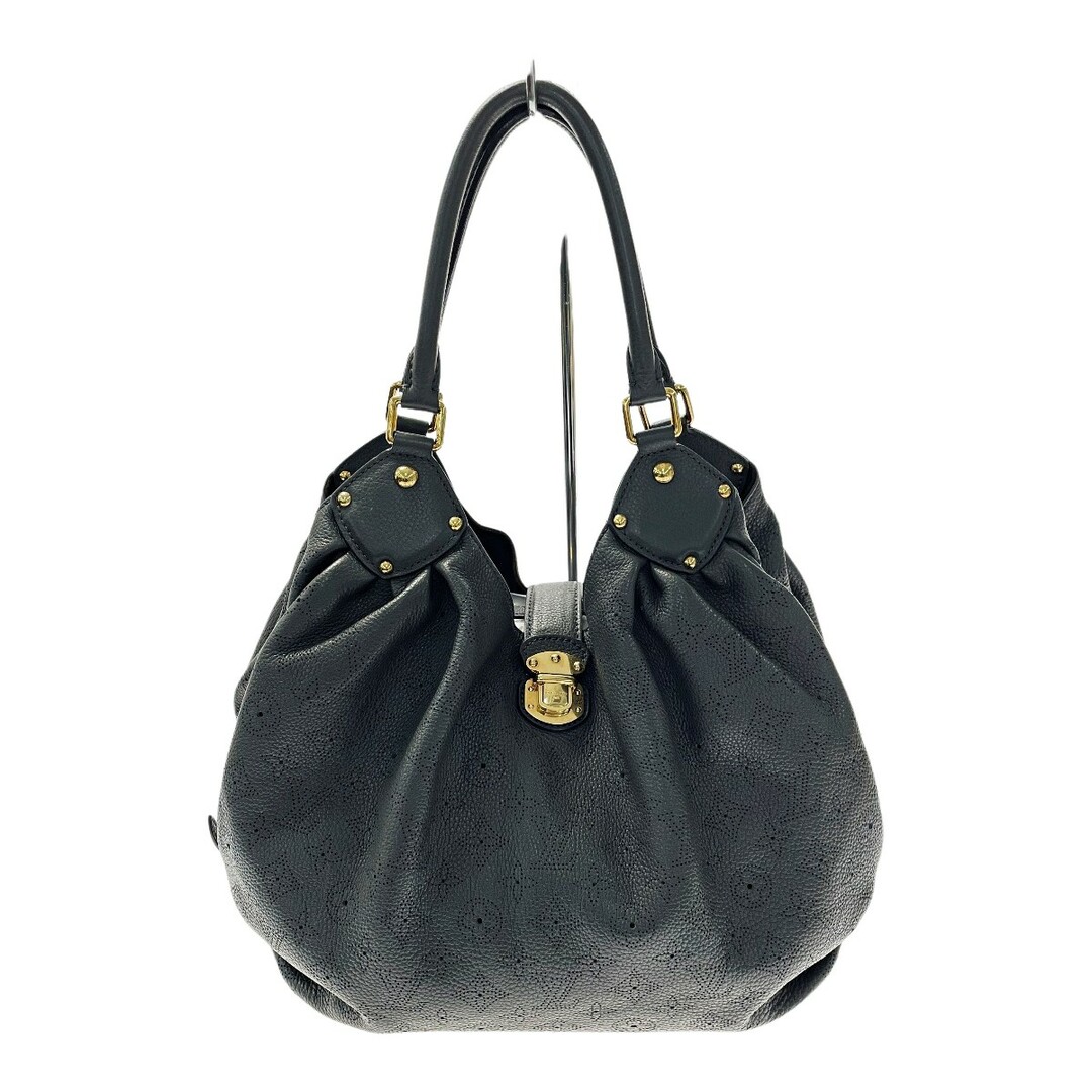 ☆☆LOUIS VUITTON ルイヴィトン マヒナ ネオL ショルダーバッグ M94282 ノワール レザー レディース ゴールド金具