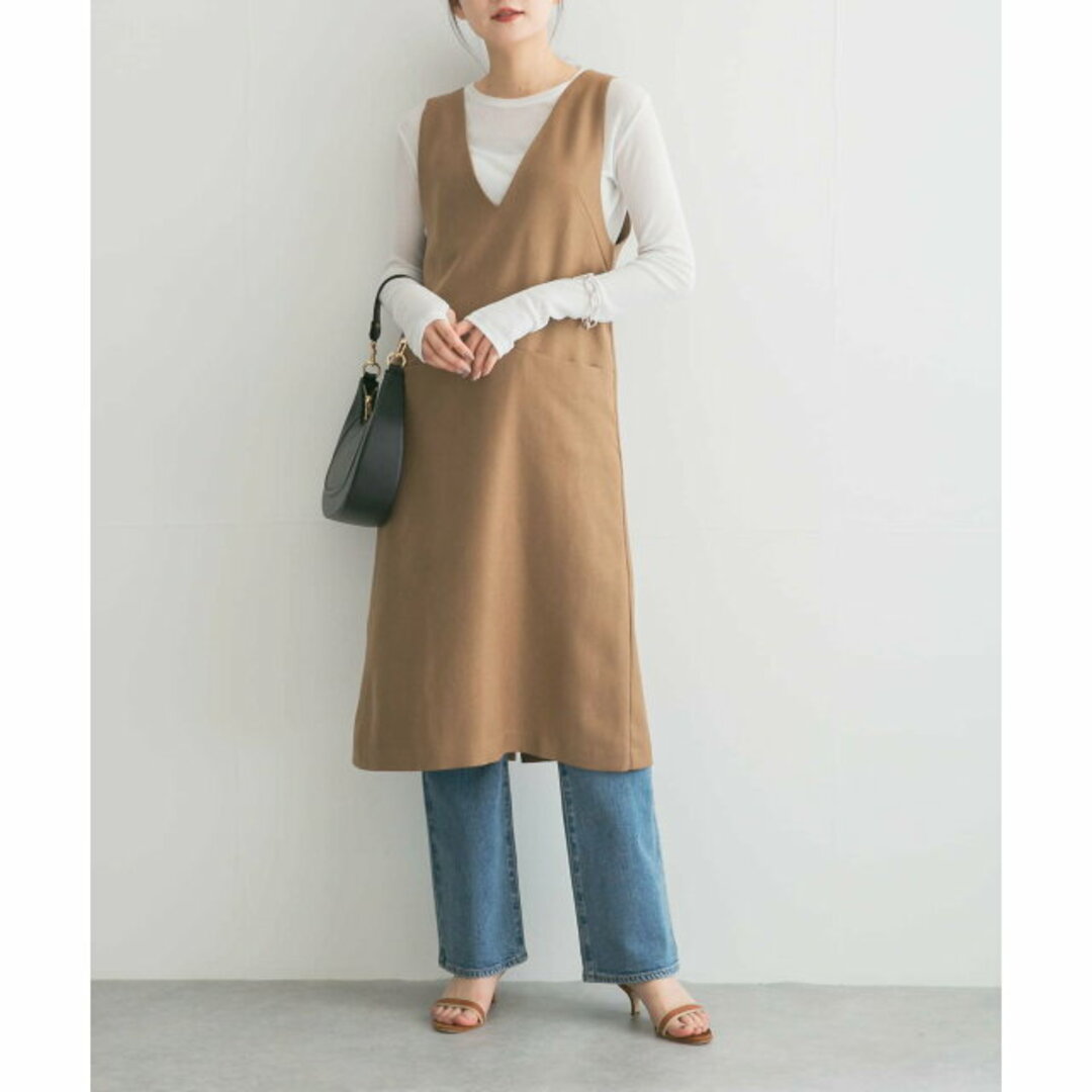 URBAN RESEARCH ROSSO(アーバンリサーチロッソ)の【BEIGE】『UR TECH』ジャンパーワンピース レディースのワンピース(ロングワンピース/マキシワンピース)の商品写真