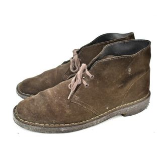 CLARKS/クラークス　デザートブーツ　サイズ：US9 1/2　カラー：ブラウン【中古】【古着】【USED】【200121】【yast】(ブーツ)