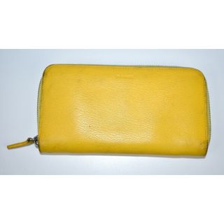 ジルサンダー(Jil Sander)のJIL SANDER/ジルサンダー　ラウンドジップウォレット　カラー：イエロー【中古】【古着】【USED】【190327】【yast】(財布)