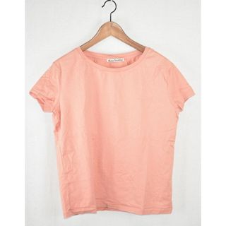 アクネストゥディオズ(Acne Studios)のACNE STUDIOS/アクネストゥディオズ　クルーネックTシャツ　サイズ：S　カラー：ピンク【中古】【古着】【USED】【190604】【yast】(Tシャツ(半袖/袖なし))