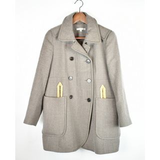 カルヴェン(CARVEN)のCARVEN/カルヴェン　ウールPコート　サイズ：38　カラー：カーキ【中古】【古着】【USED】【200811】【yast】(その他)